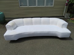 Stylish Dunbar Style Curved Back Sofa Mid-Century Modern