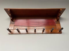 Elegante appendiabiti di design olandese 1920 Art Paul Izeren per Genneper Molen
