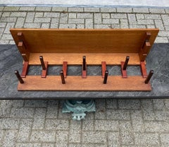 Stylish Dutch Design Art Deco Coat Rack by Paul Izeren for Genneper Molen, 1920