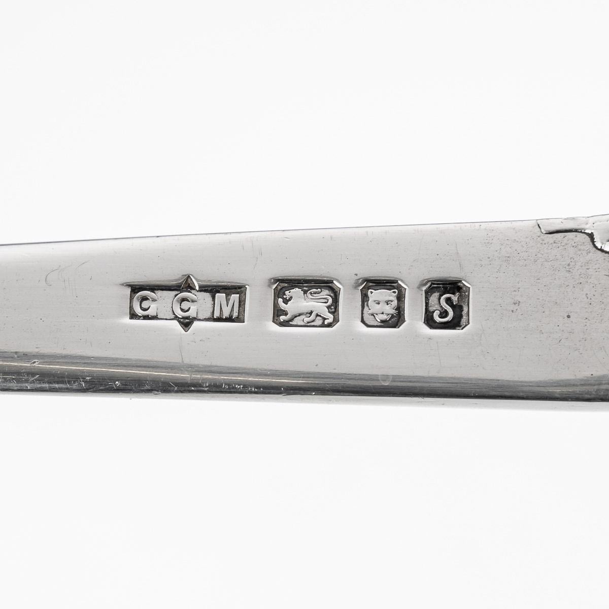 Stylish English Solid Silver Letter Opener, c.1973 For Sale 3