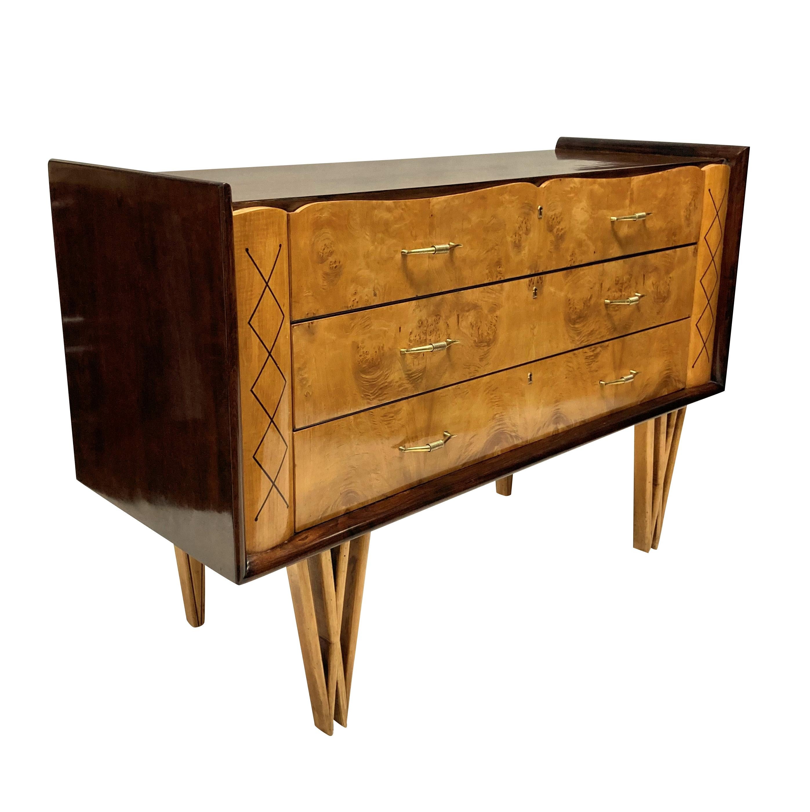 Stylish French Midcentury Commode In Good Condition In London, GB