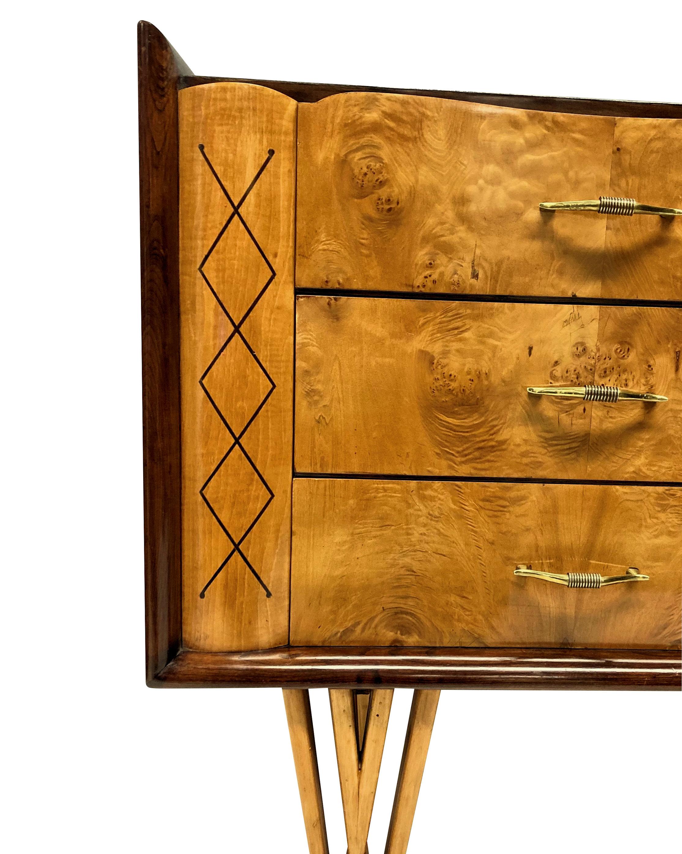 Stylish French Midcentury Commode In Good Condition In London, GB