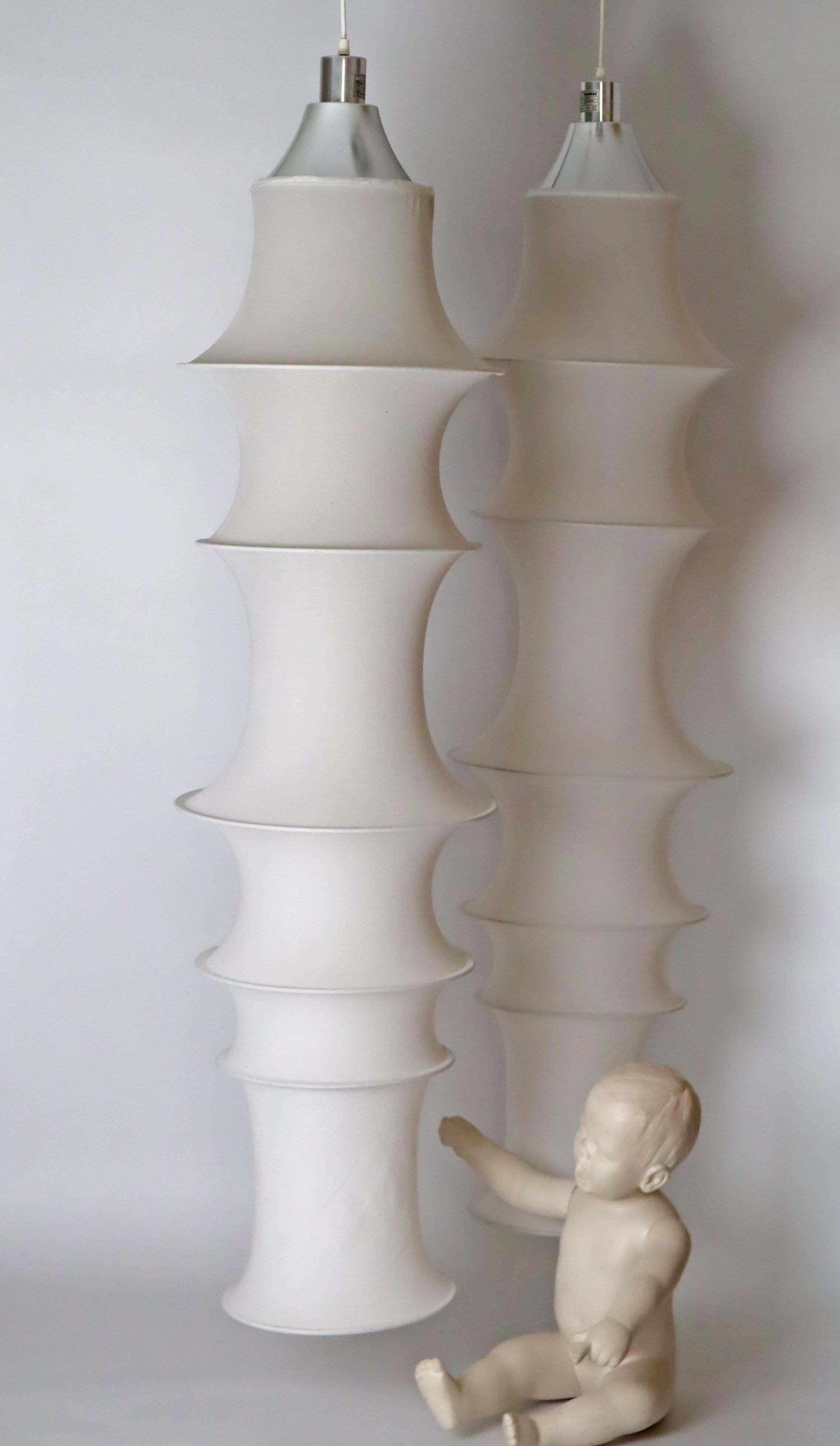 Stylish From Danese Milano Falkland Pendant By Bruno Munari Set Of 2 For Sale 6