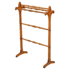 Stylish Gothic Revival Oak Towel Rail