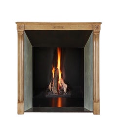Stylish Gothic Style Fireplace Surround In Limestone From France