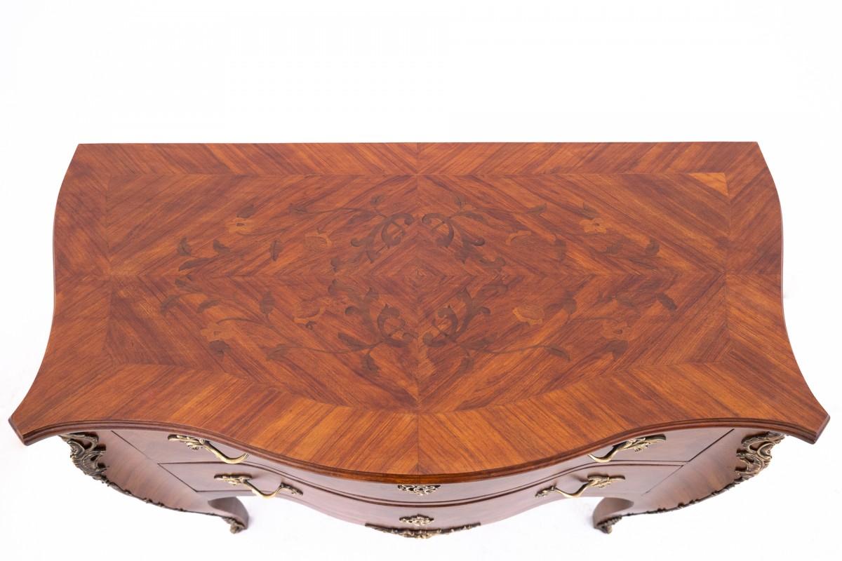 Elegante cómoda con incrustaciones, Francia. Francés en venta