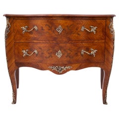 Used Stylish inlaid chest of drawers, France.