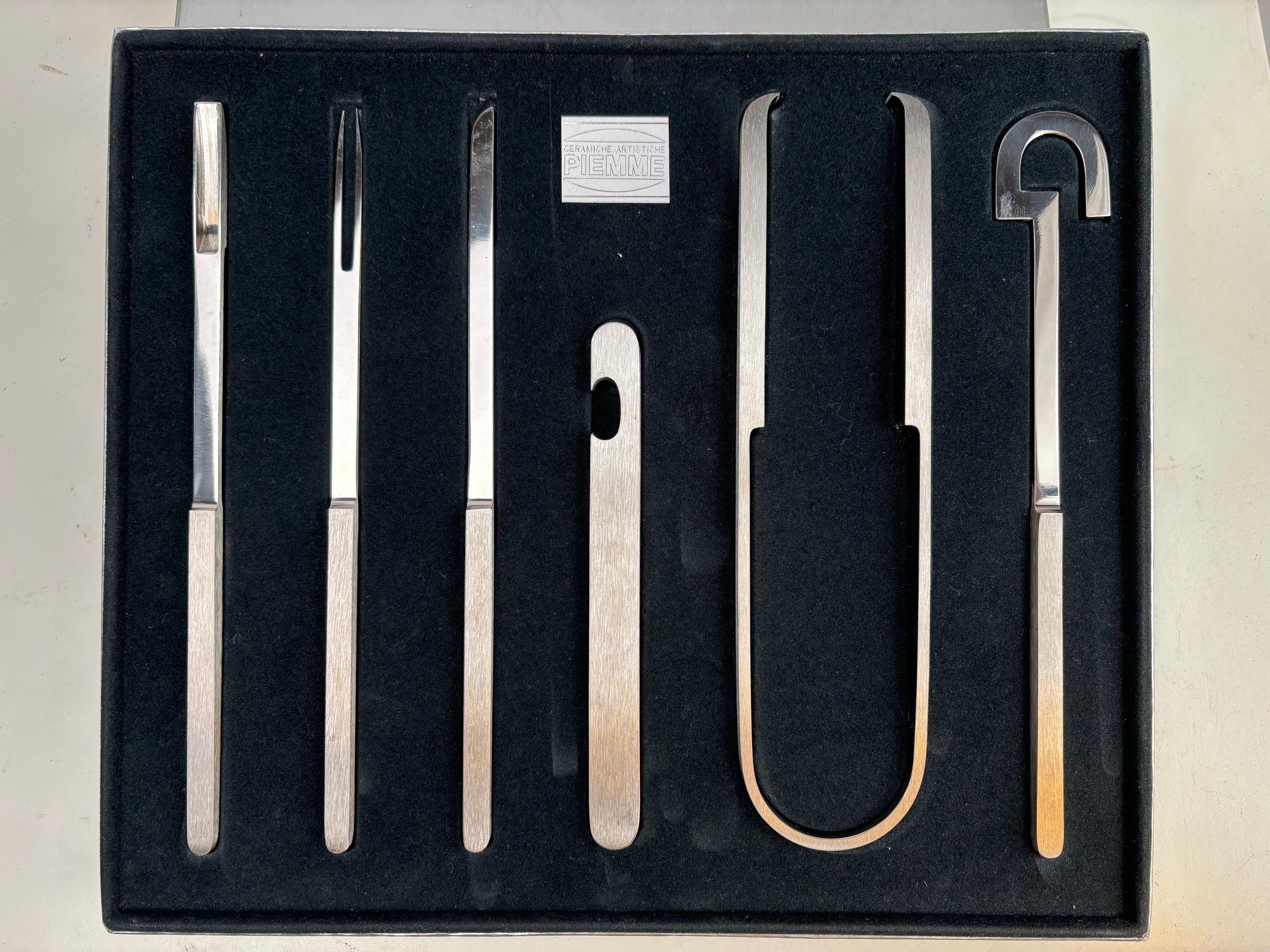 Italian Metal Cocktail Set, 