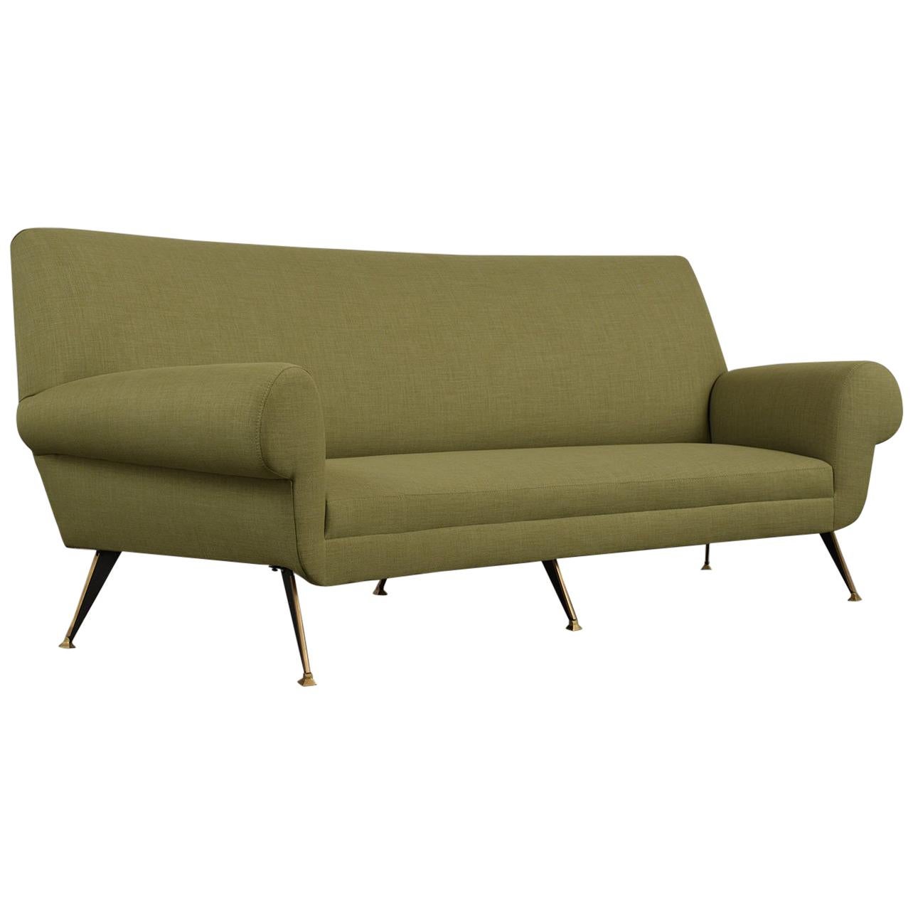 Vintage  1970's Mid-Century Modern Style Sofa