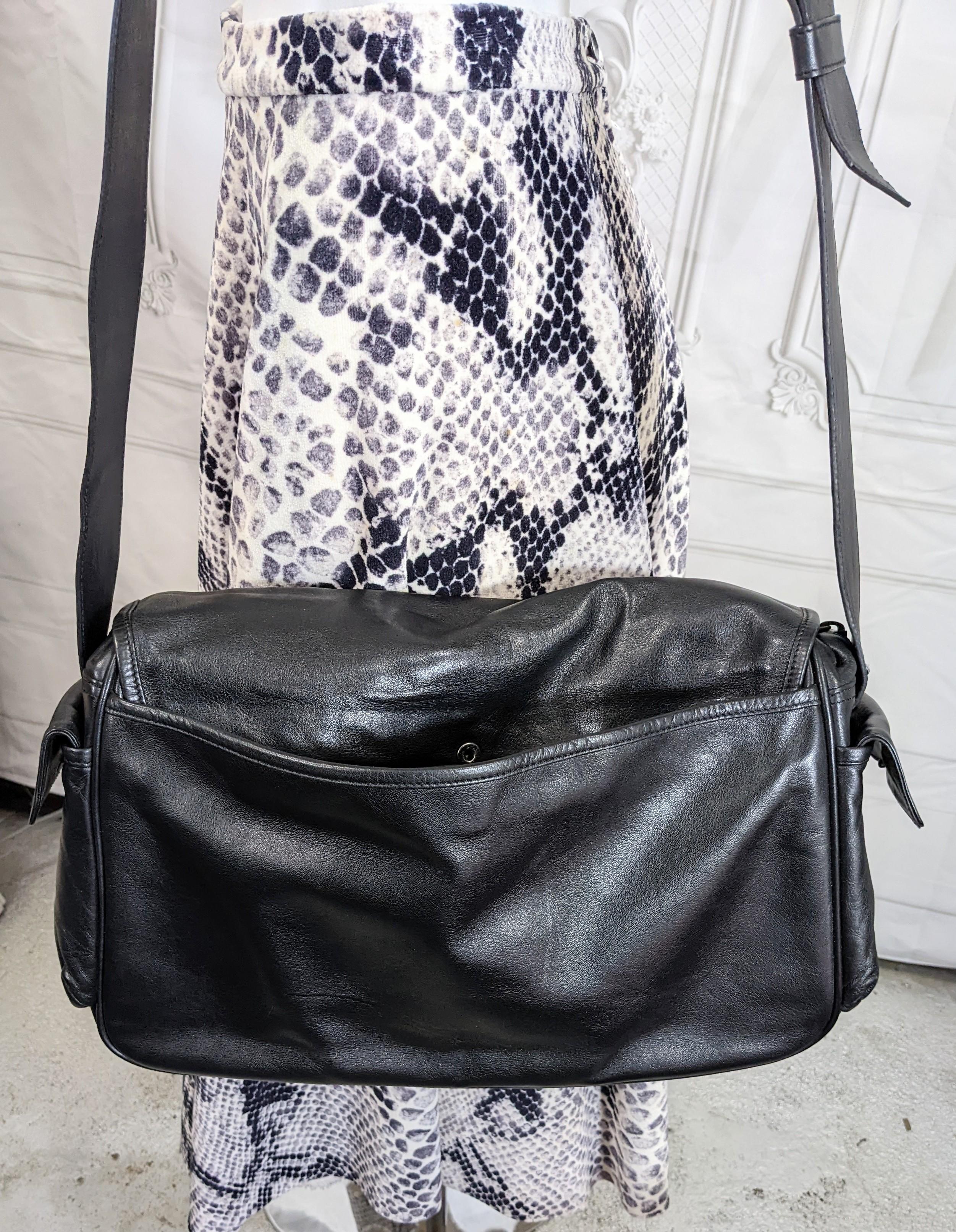 Women's or Men's Stylish Leather Messenger Bag