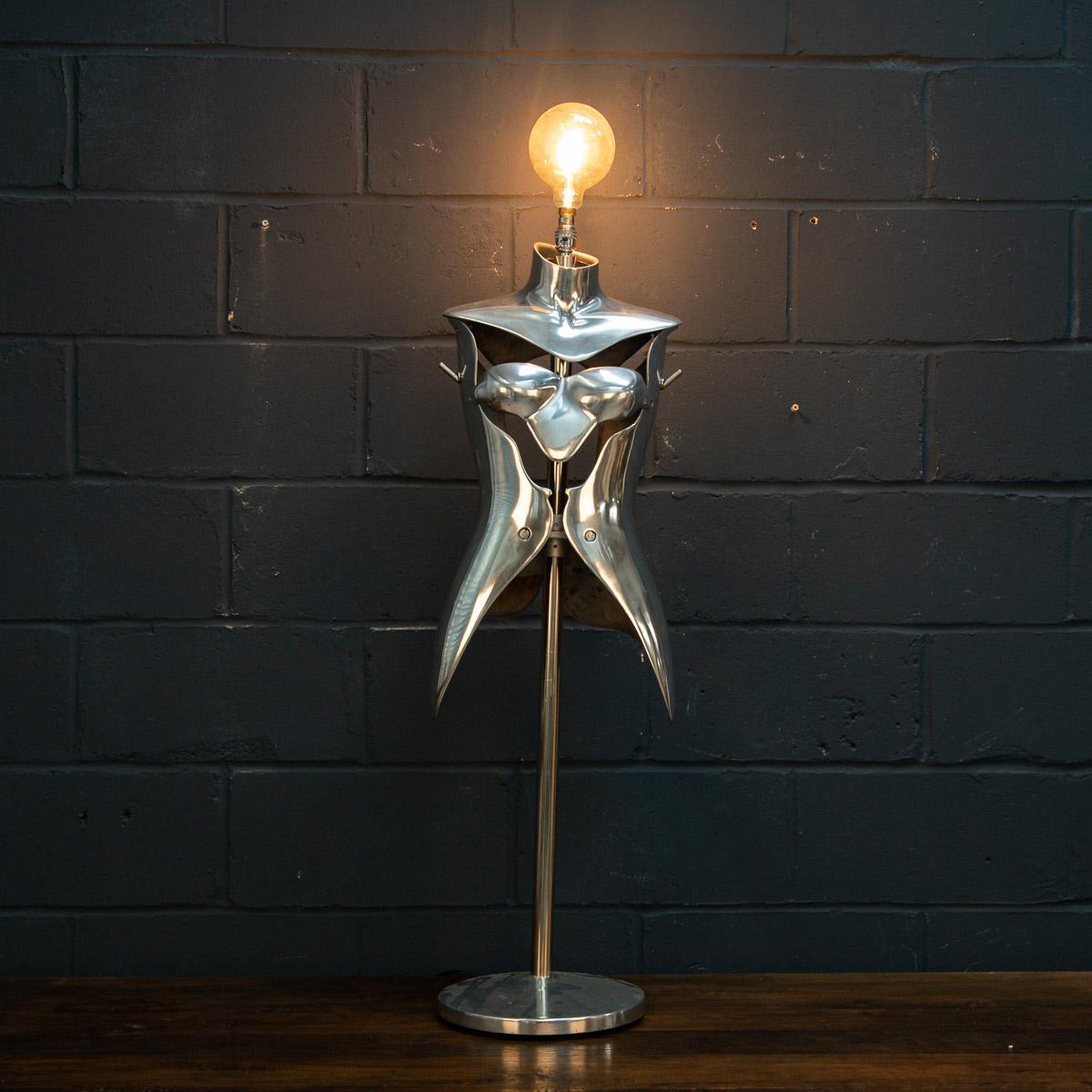 British Stylish Mannequin Table Lamp by Nigel Coates, For Jigsaw, Knightsbridge, c.1990