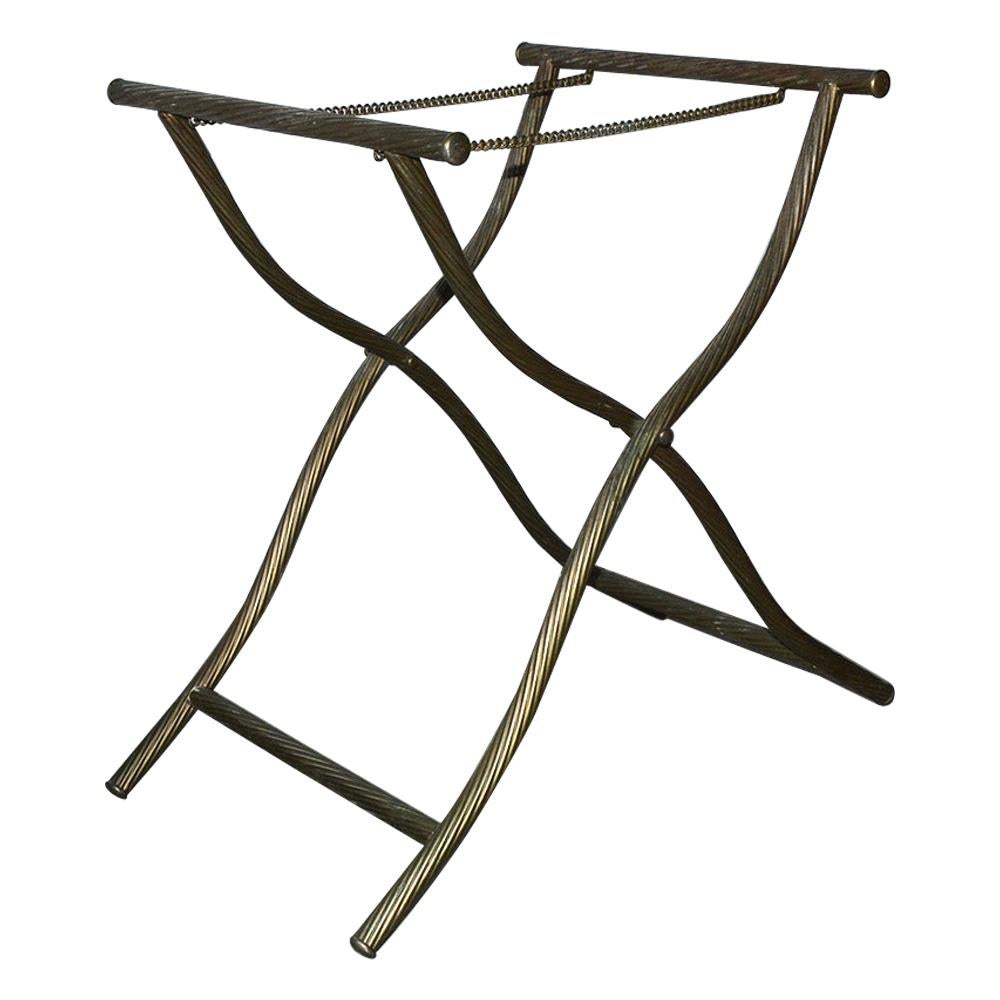 Stylish Metal Luggage Rack