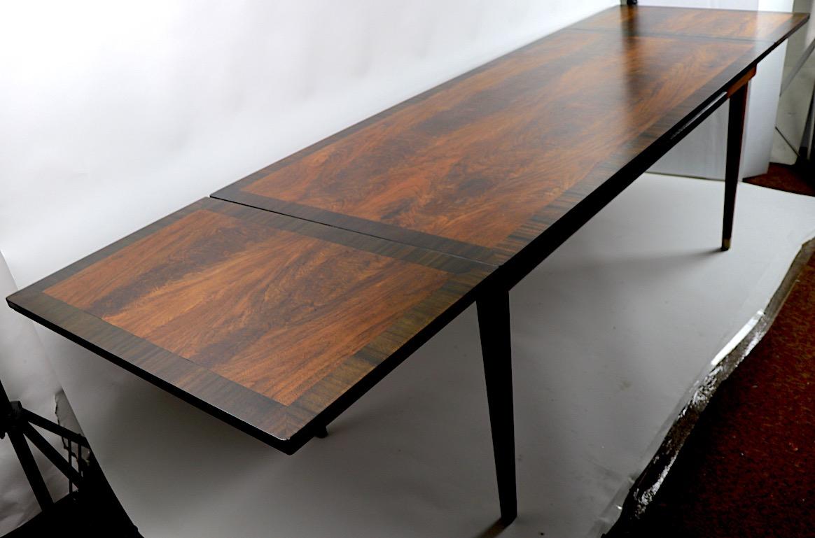 Stylish Mid Century Dining Table with Refractory Leaves 6