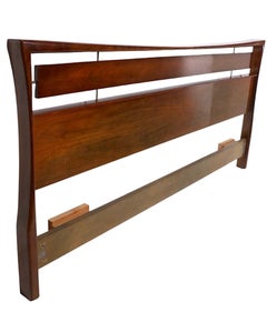 Stylish Mid Century King Size Headboard