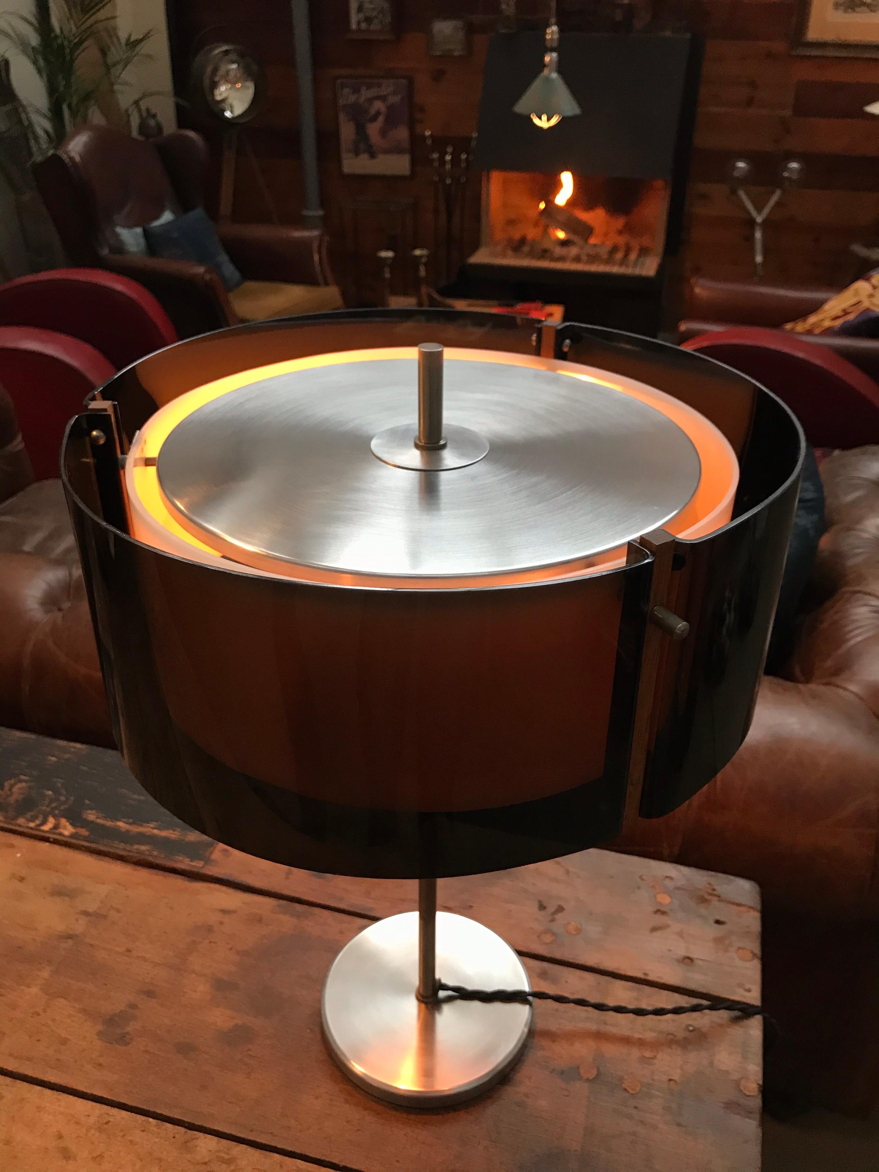 Stylish Mid-Century Modern Danish Table Lamp designed By Kemp & Lauritzen 1