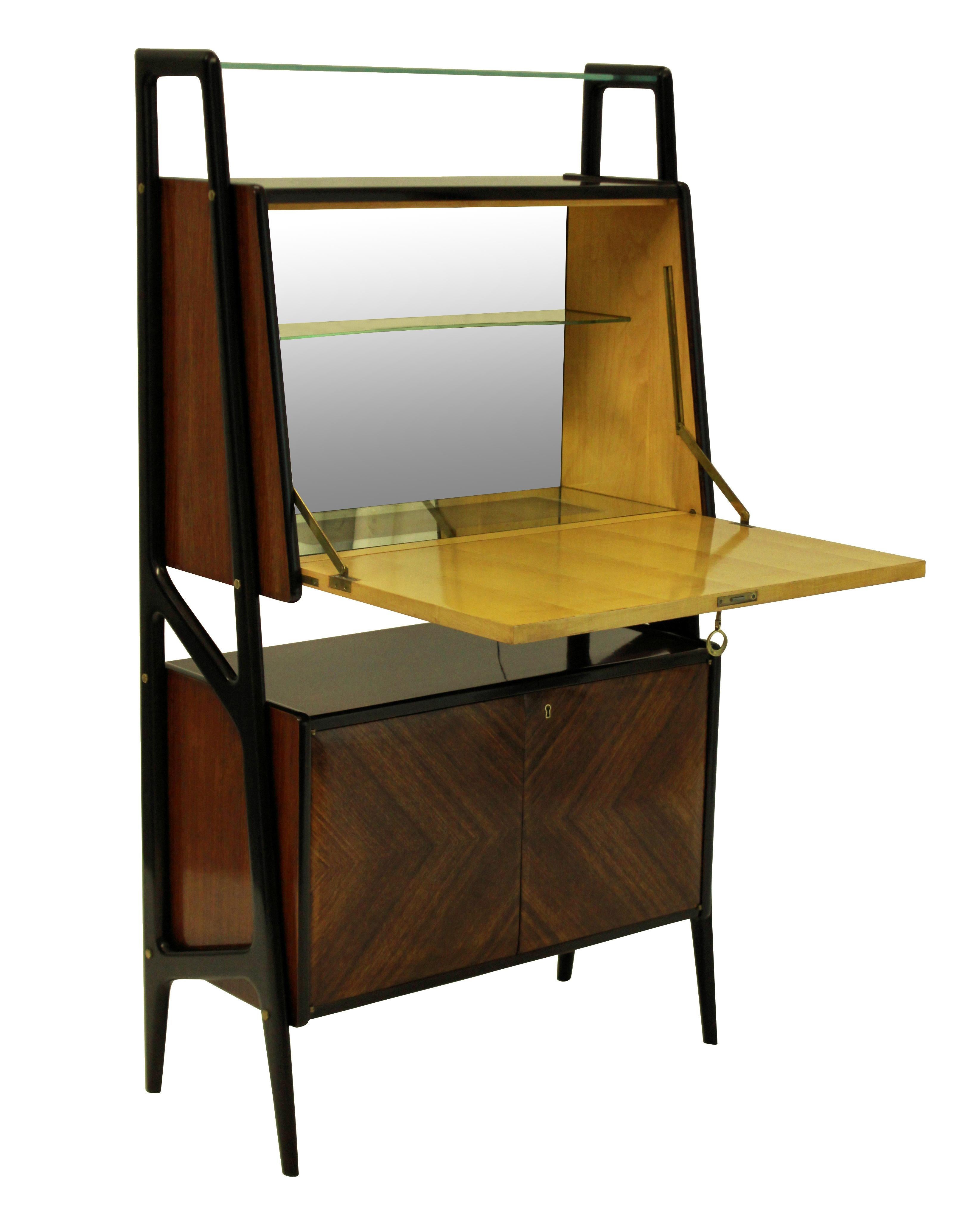 Mid-Century Modern Stylish Midcentury Bar Cabinet by Dassi