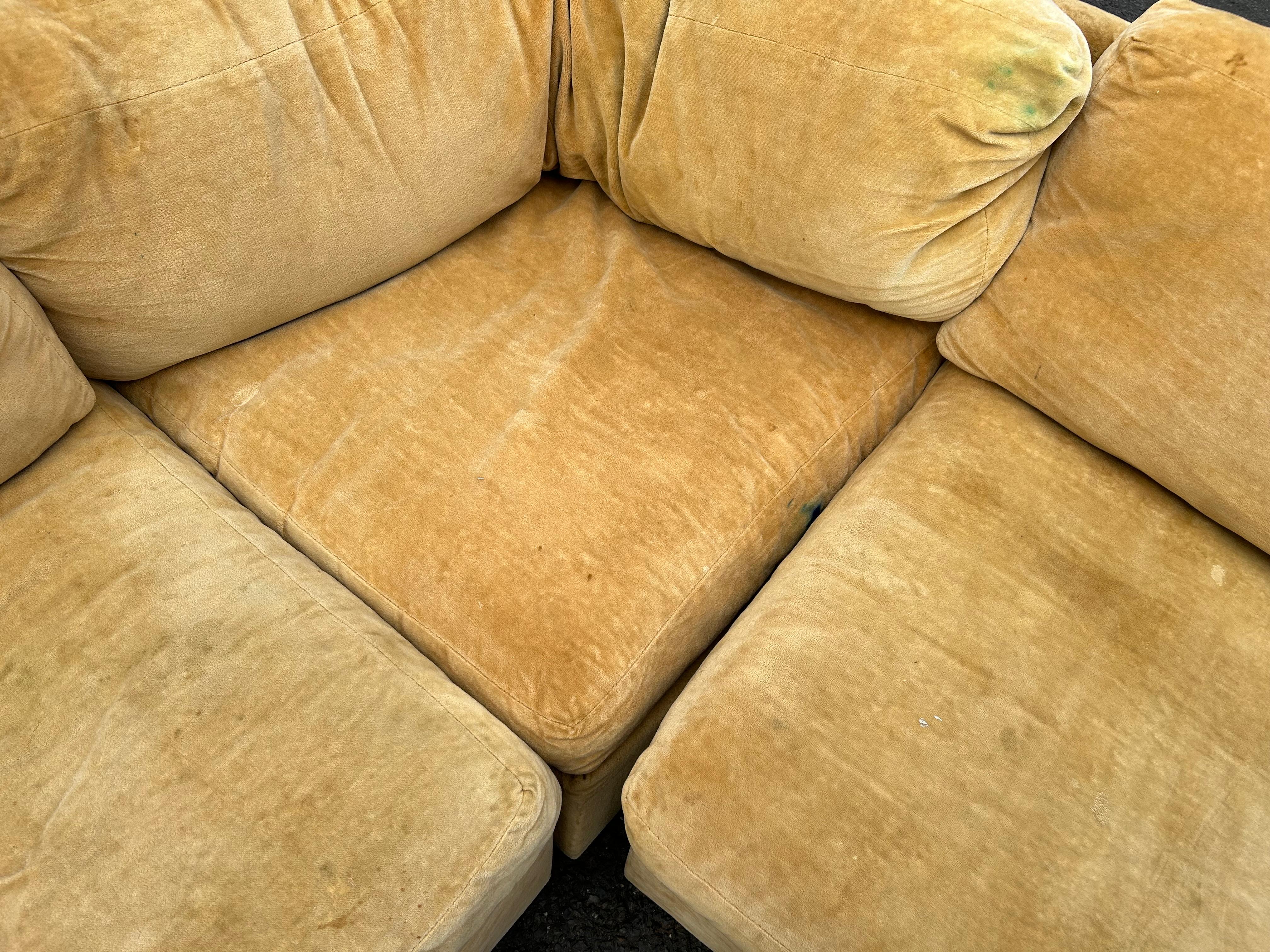 Stylish Milo Baughman Thayer Coggin 7 Piece Sofa Sectional Mid-Century Modern 6