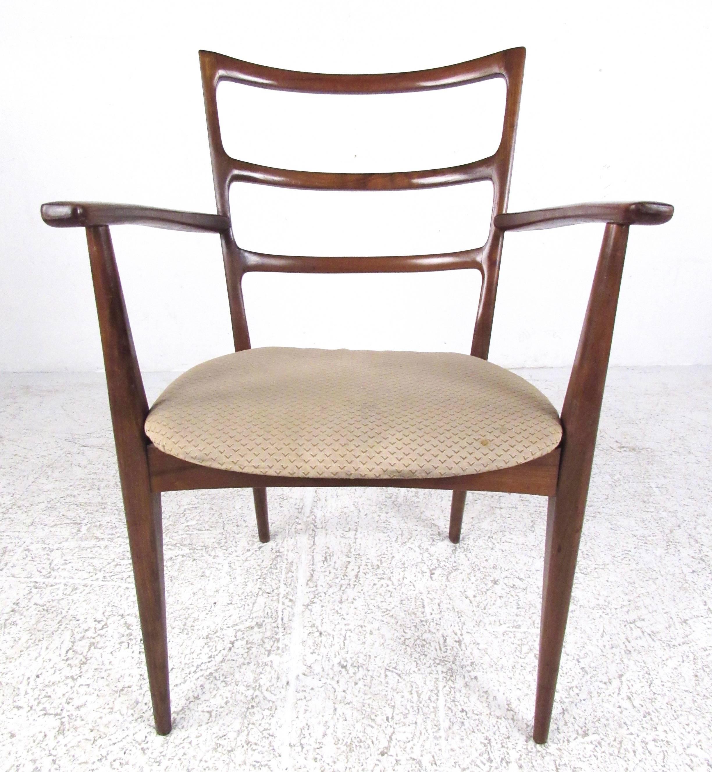 Six Ladder Back Dining Chairs For Sale 3