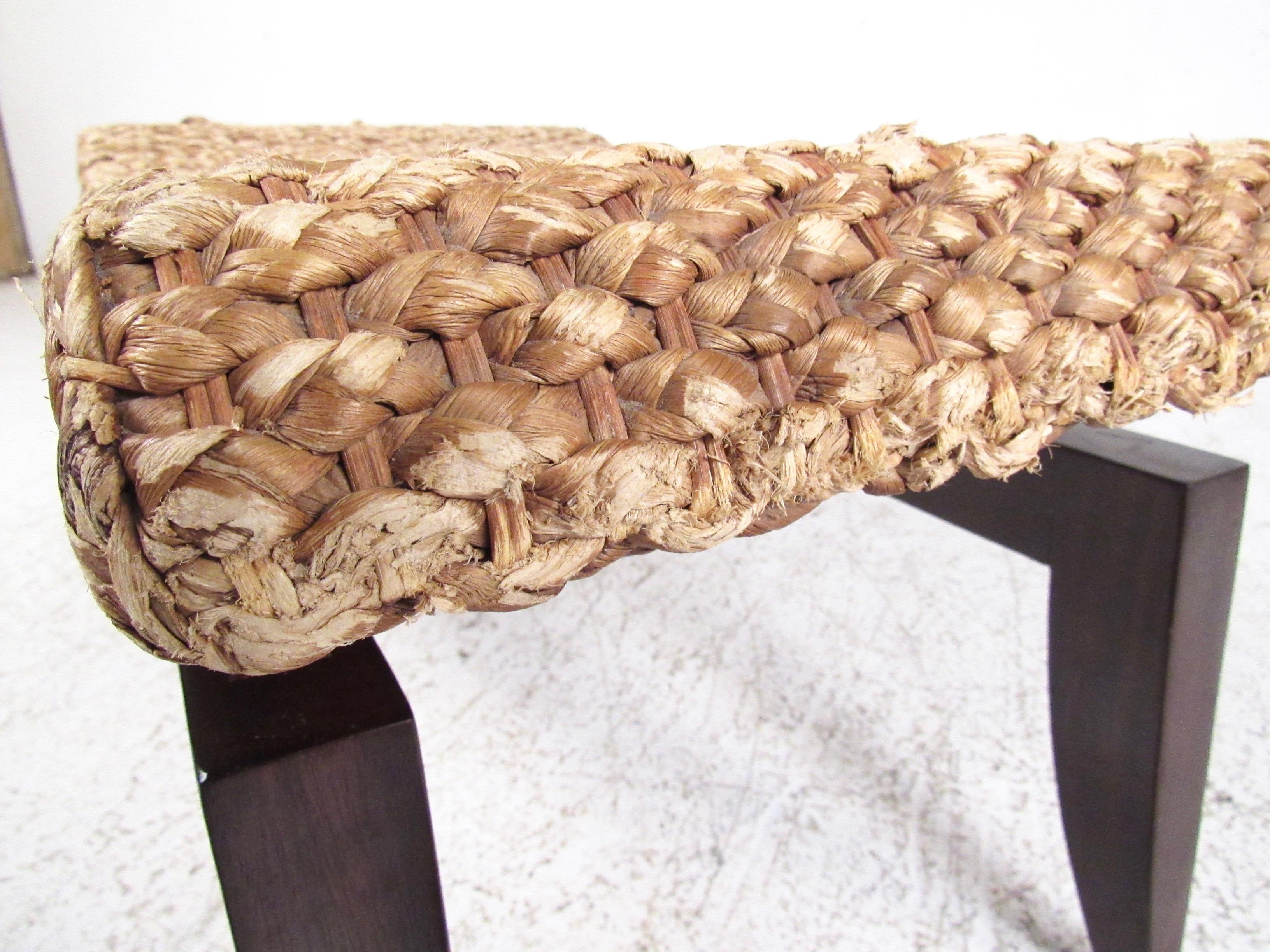 Stylish Modern Two-Seat Window Bench 4