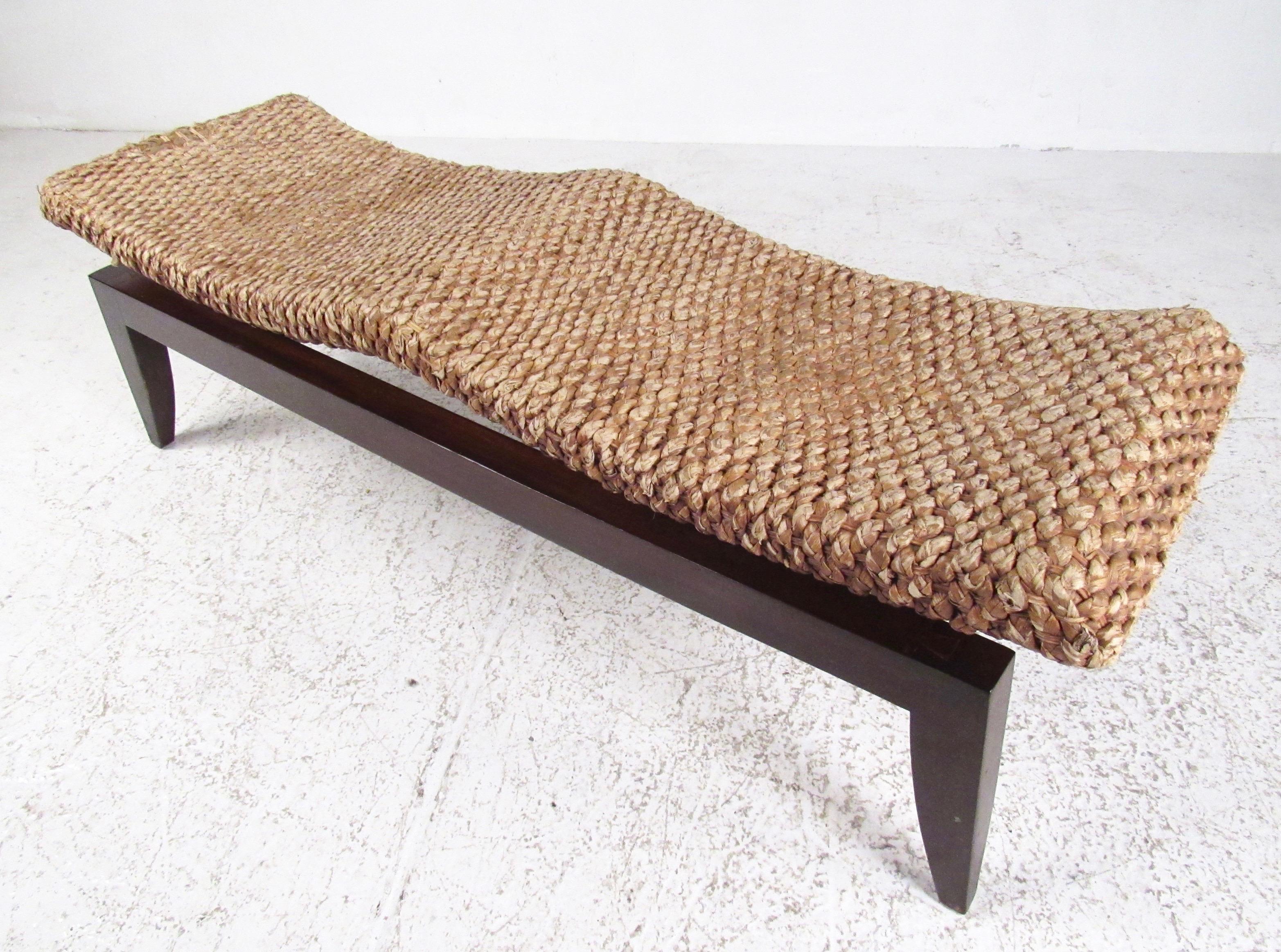 Contemporary Stylish Modern Two-Seat Window Bench