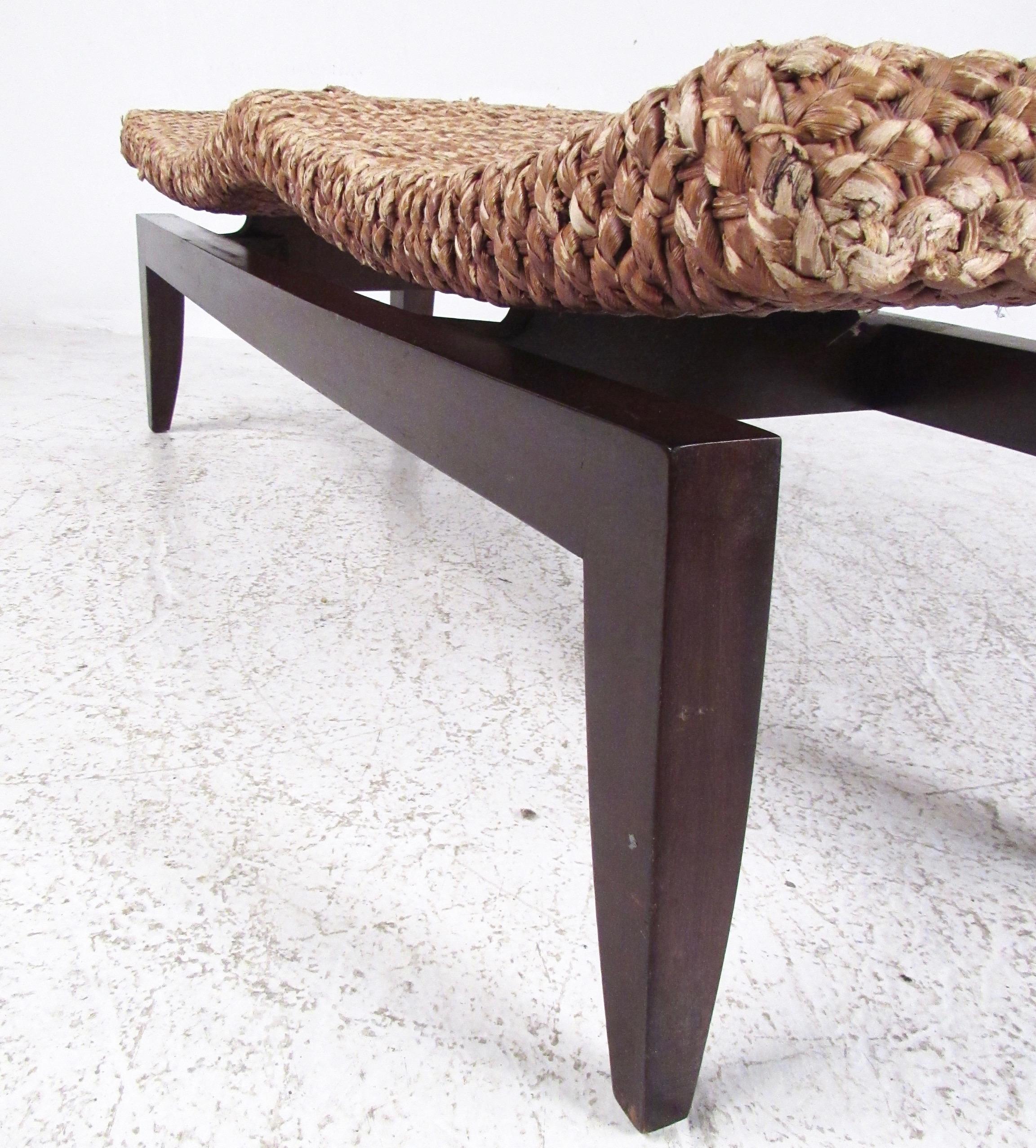 Stylish Modern Two-Seat Window Bench 2