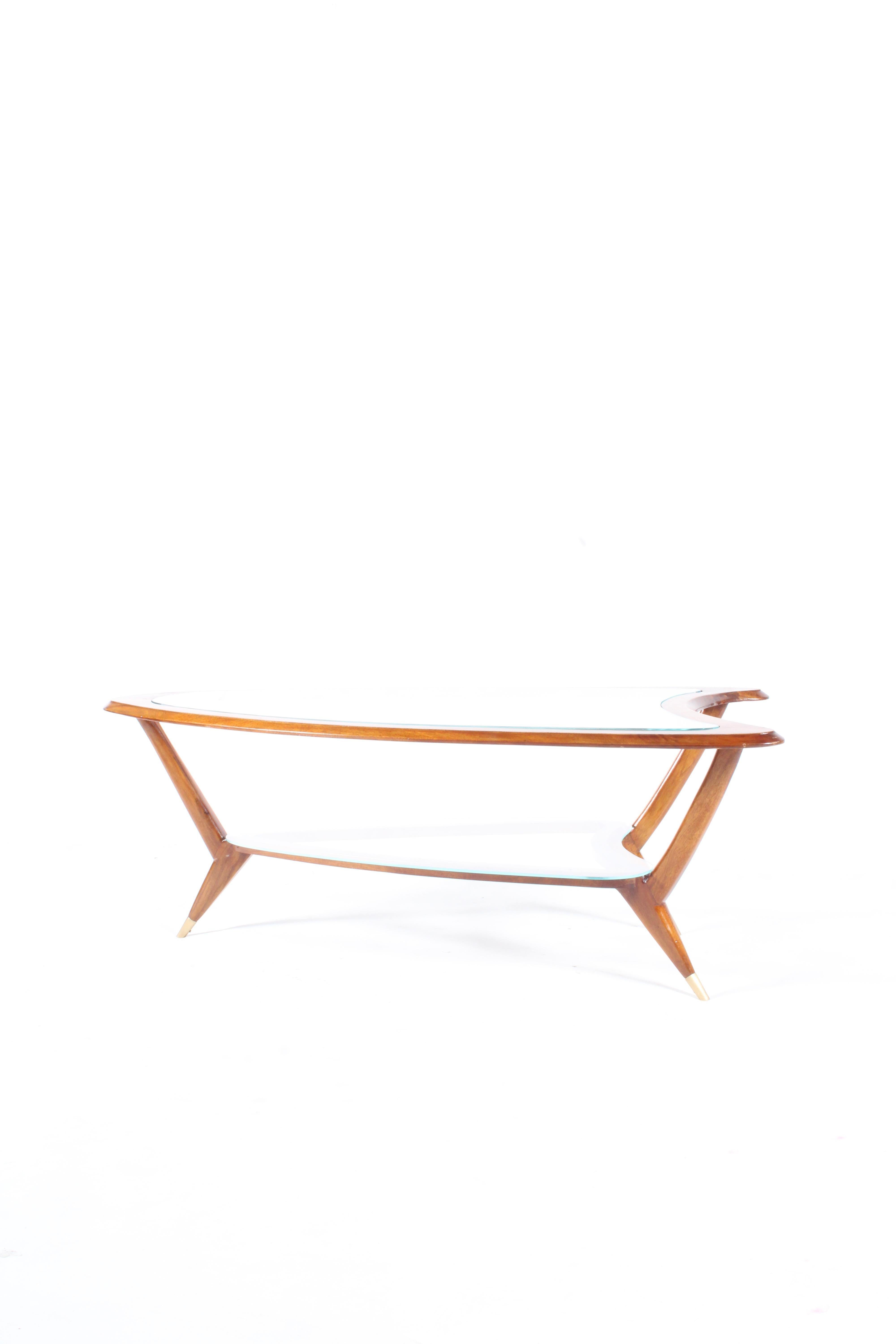Stylish Organic Form Mid Century Italian Coffee Table * Free Worldwide Delivery For Sale 10
