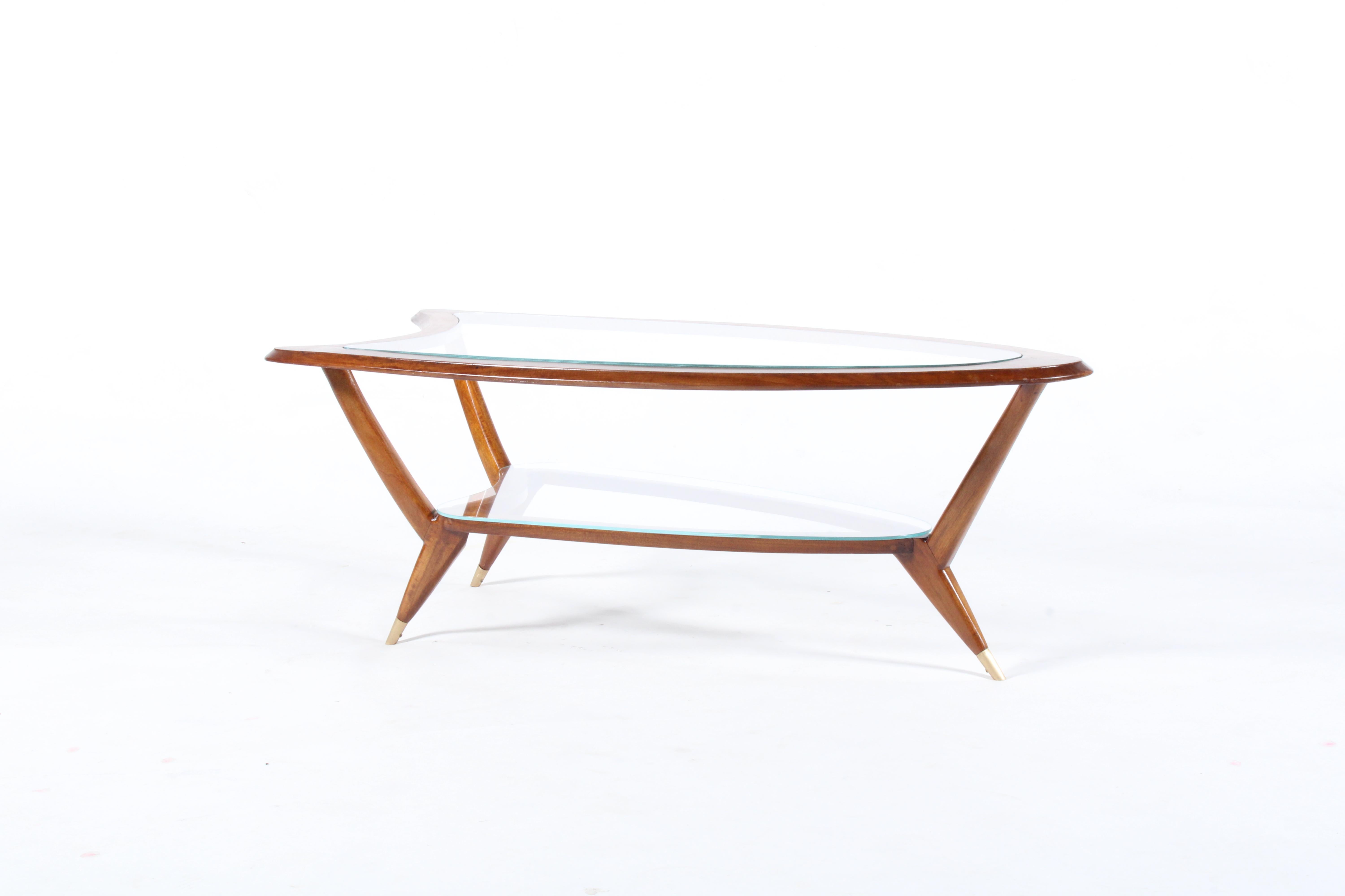 Mid-Century Modern Stylish Organic Form Mid Century Italian Coffee Table * Free Worldwide Delivery For Sale