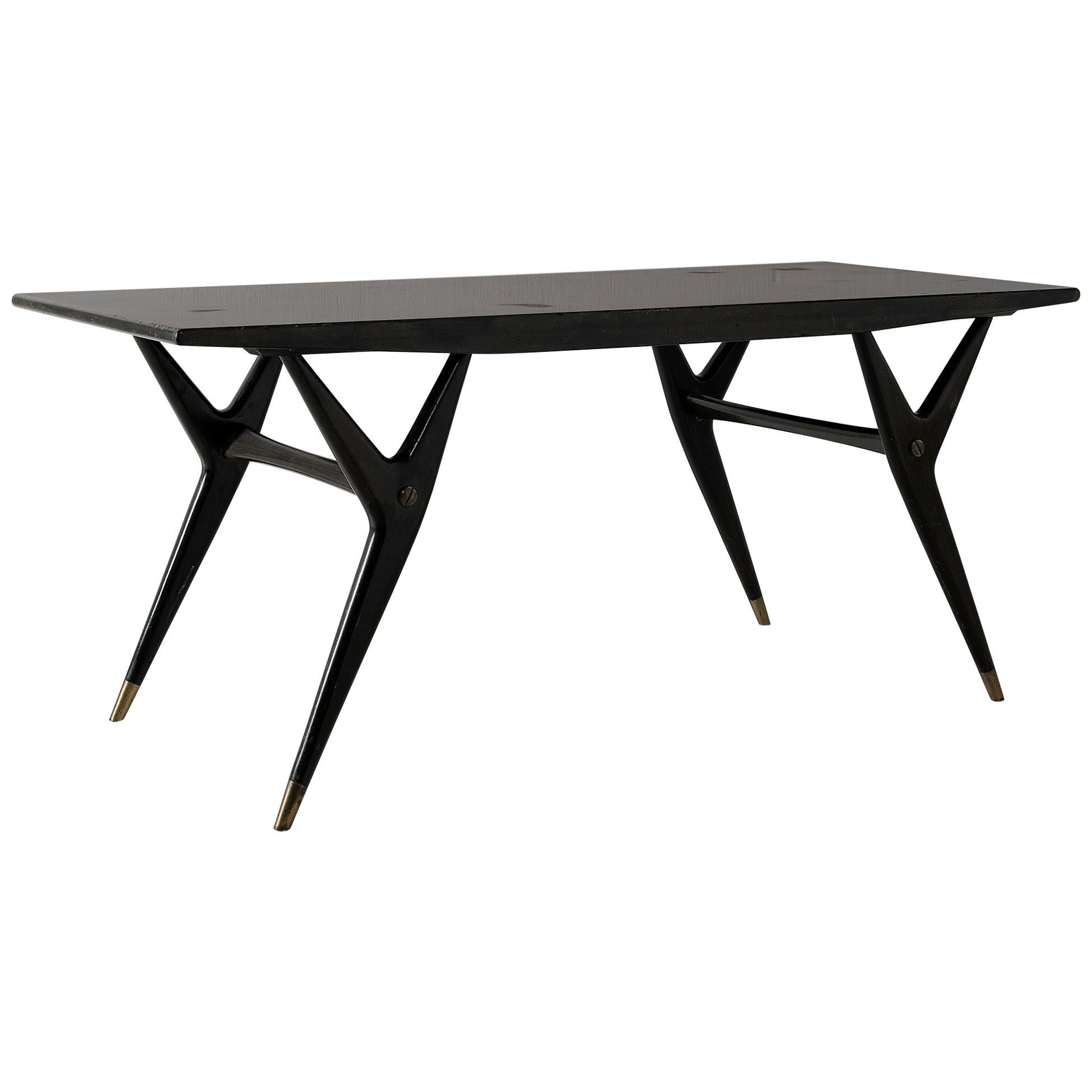 Stylish Original 1950s Design Coffee Table Attributed to Ico Parisi For Sale