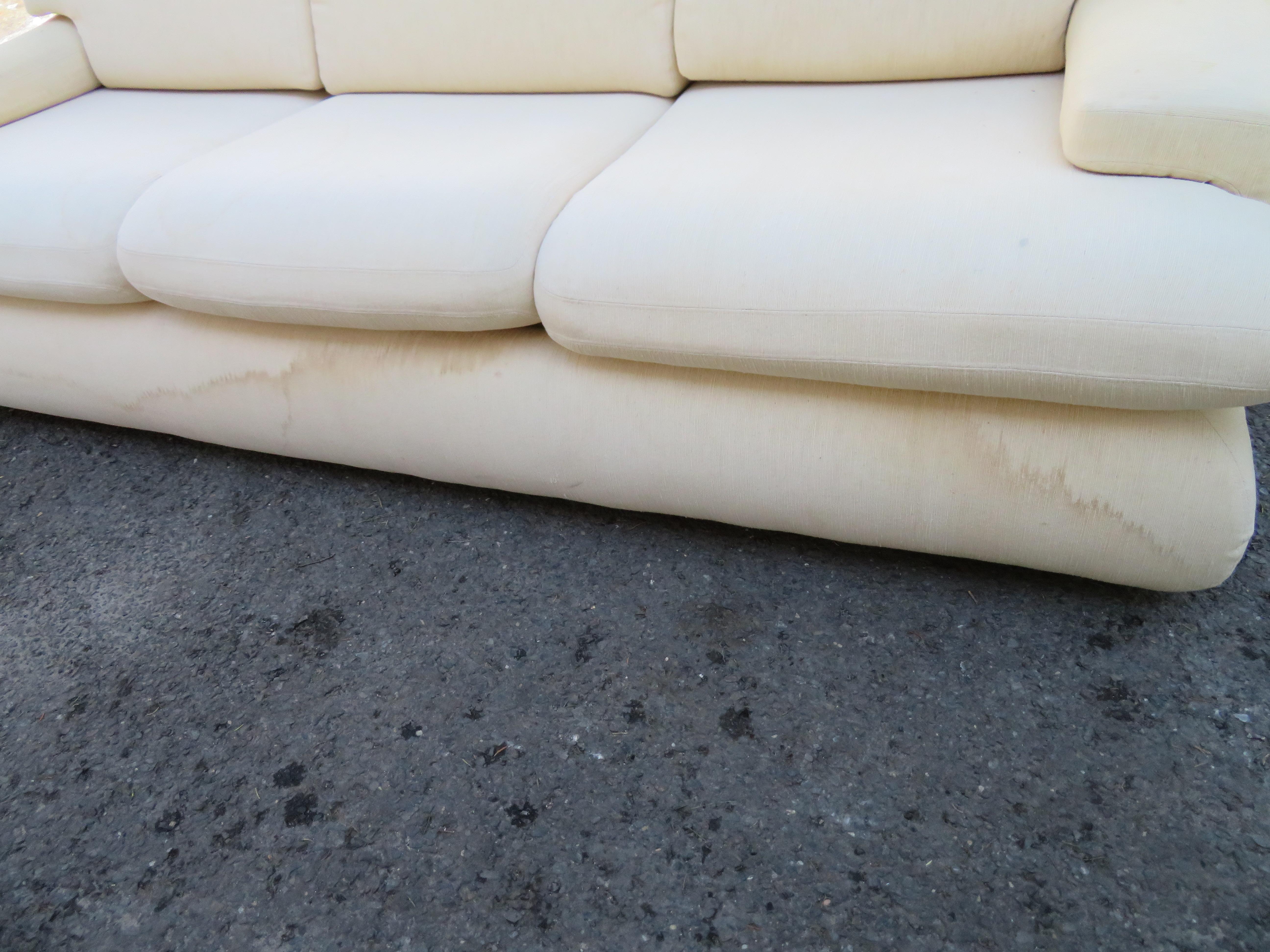 Stylish Pair of Weiman Preview Sofas Mid-Century Modern 6