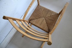 Stylish Pine Late 1930 Norwegian Rocking Chair