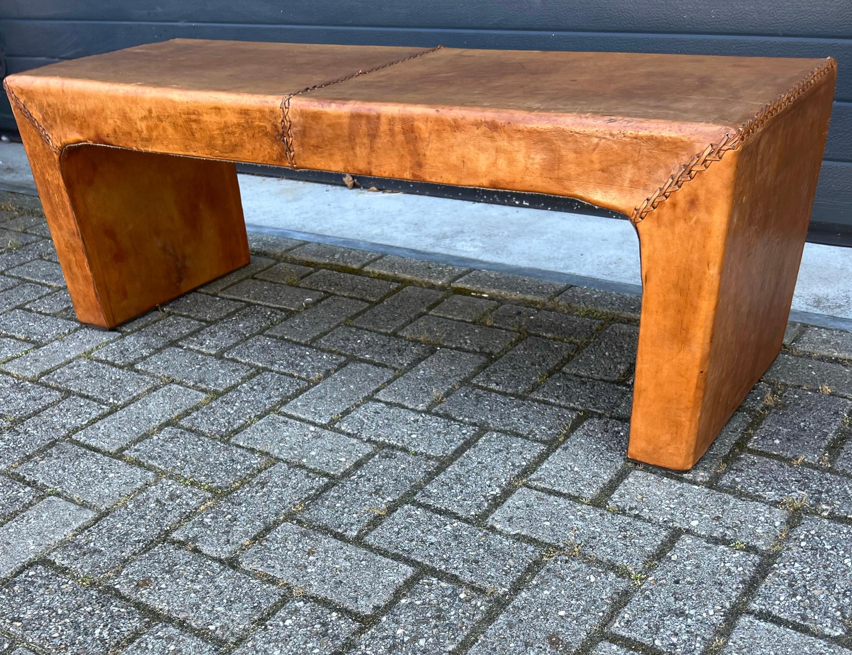 Stylish & Practical Mid-Century Stable Long Bench / Stool or Coffee Table, 1960s For Sale 2