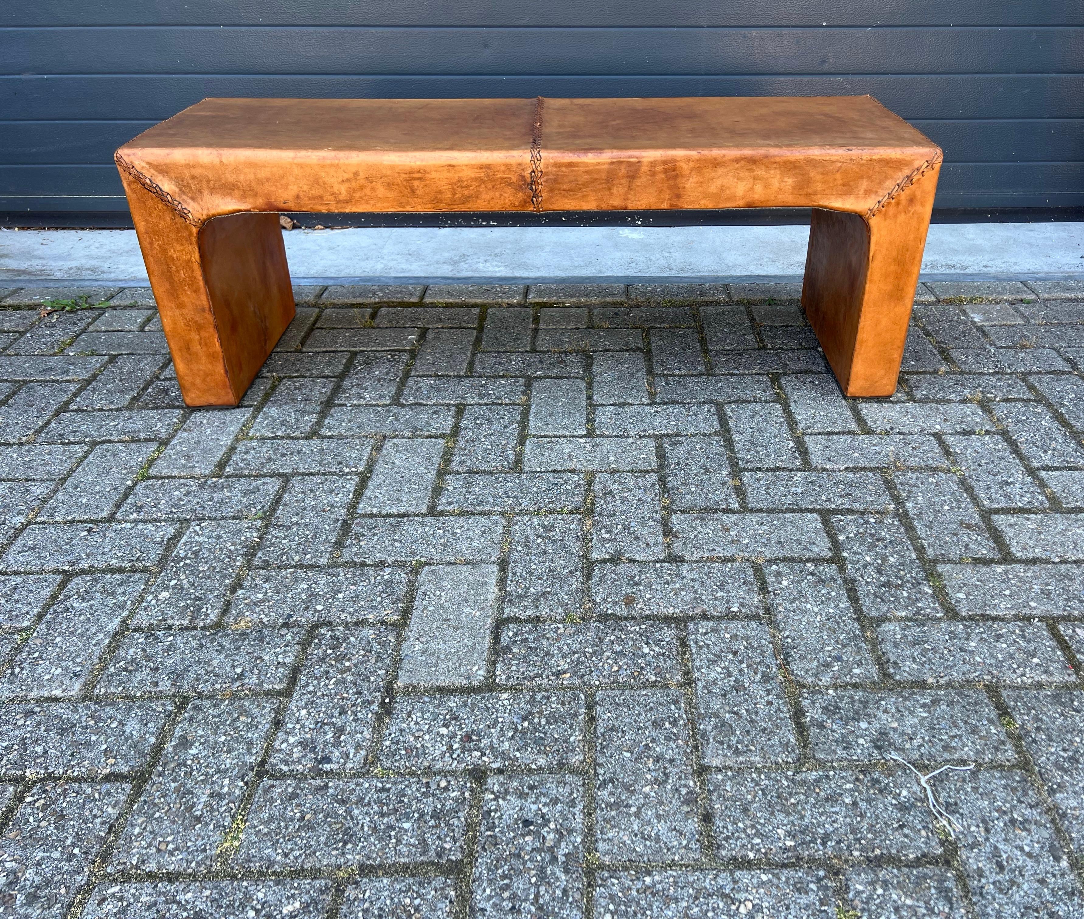 Stylish & Practical Mid-Century Stable Long Bench / Stool or Coffee Table, 1960s For Sale 11
