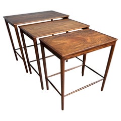 Stylish & Practical Nesting Tables By Grete Jalk for P. Jeppesen Møbelfabrik 60s