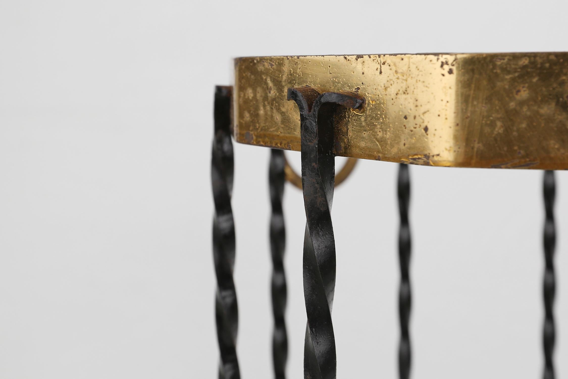 Mid-20th Century Stylish robust mid-century umbrella stand, France ca. 1950 For Sale