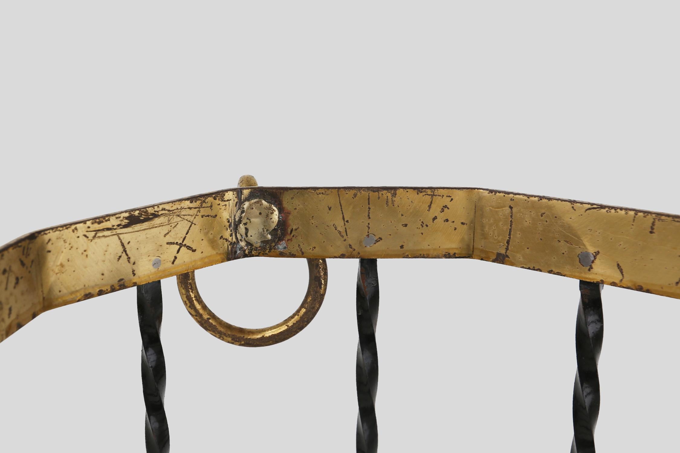 Stylish robust mid-century umbrella stand, France ca. 1950 For Sale 2
