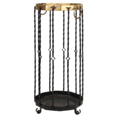 Porte-parapluie robuste et élégant du milieu du siècle dernier, France vers 1950. 1950
