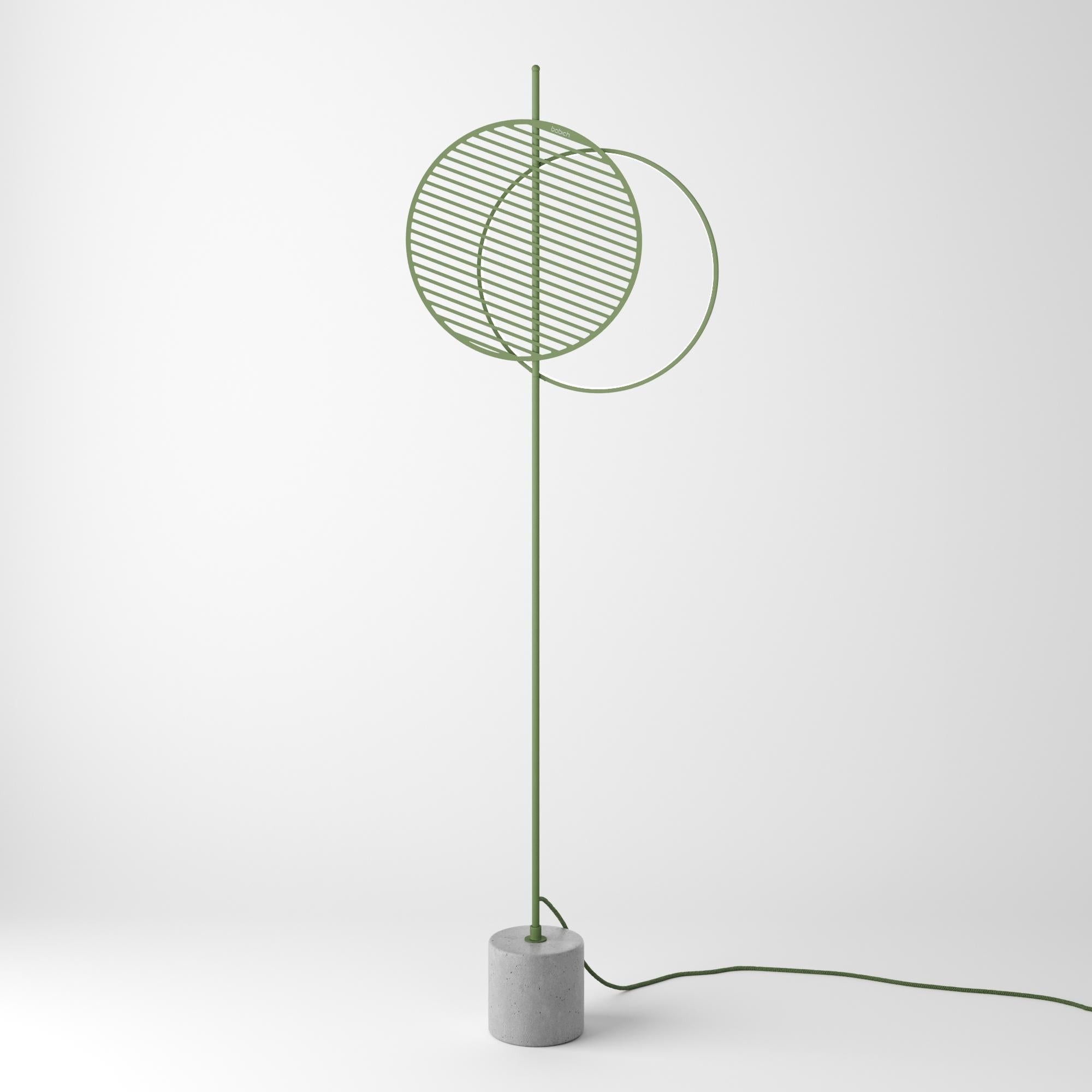 Steel Stylish Scandinavian Modern Contemporary Floor Lamp For Sale