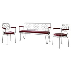 Stylish Set of 1950ies Italian Patio Furniture