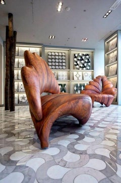 Stylish Sofa Frame Made of Solid Timber Wood and Steel Printed Leather