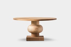 Stylish Suppers, Socle Dining Room Tables, Solid Wood by NONO No43