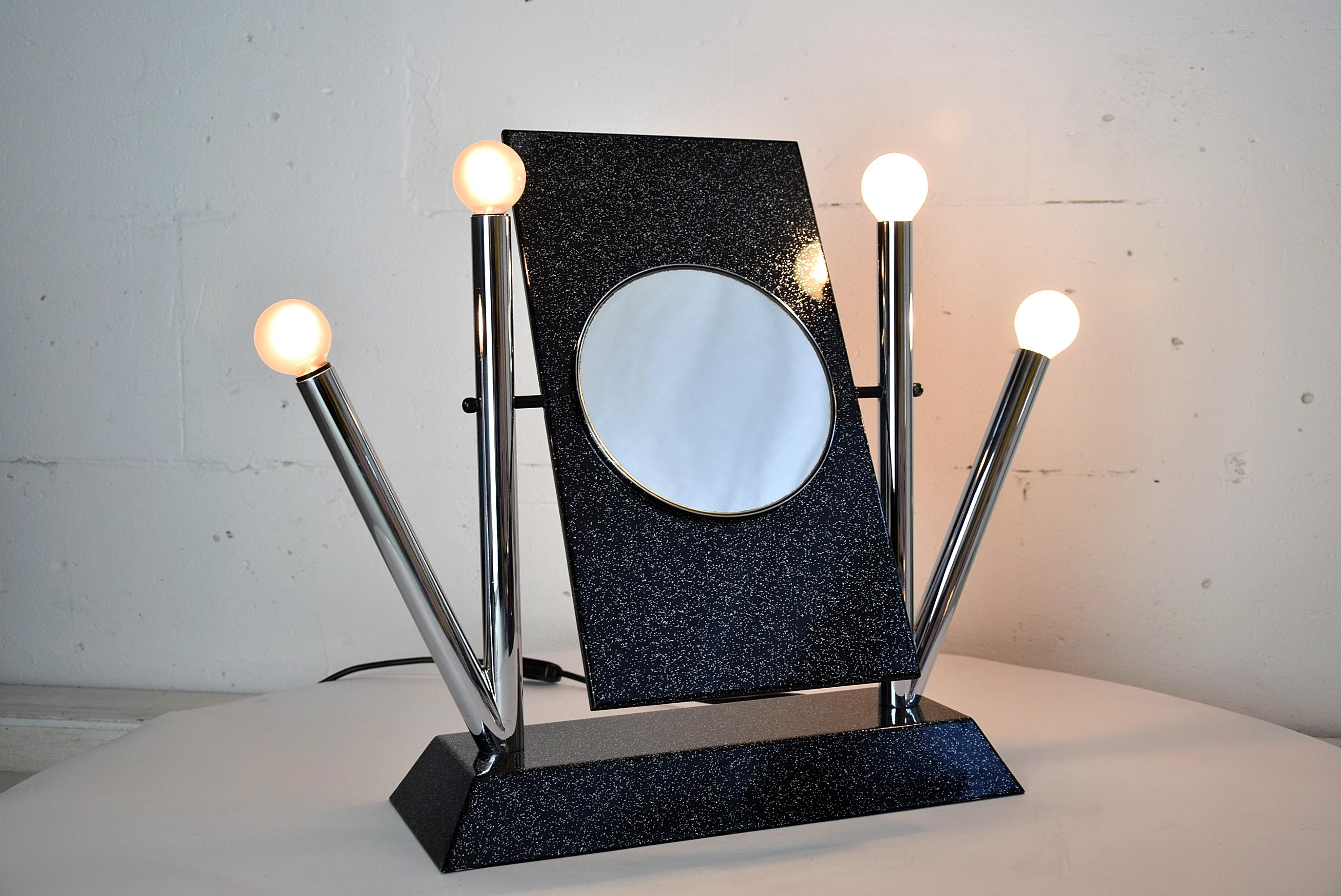 Vanity Mirror Yukka by Anna Anselmi for Bieffeplast, 1980 For Sale 2