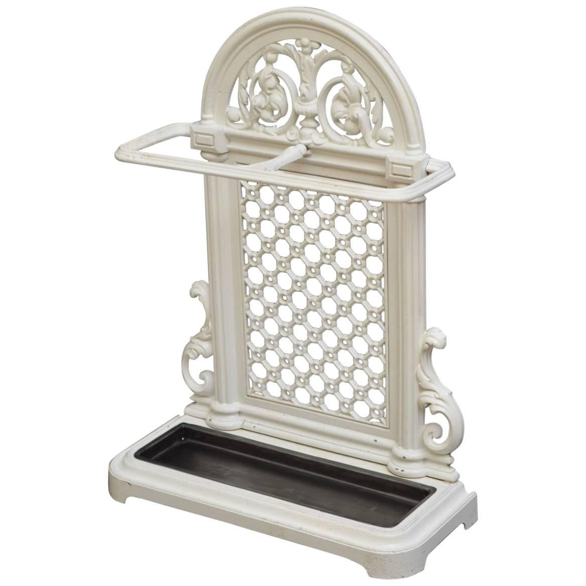 Stylish Victorian Cast Iron Umbrella Stand