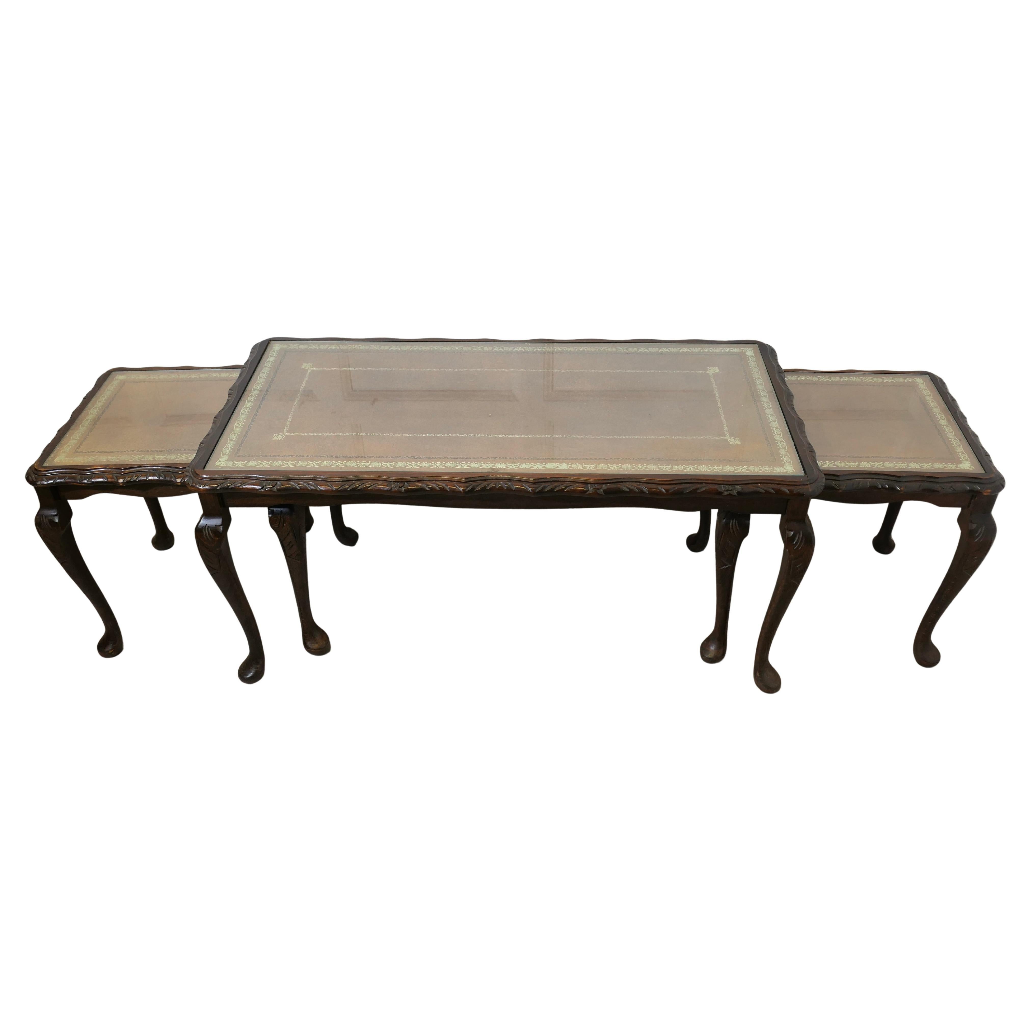 Stylish Vintage 1950s Nest Of Tables