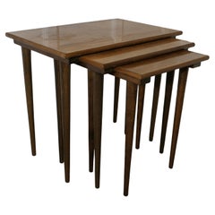 Stylish Vintage 1960s Nest Of Tables  This is a Good-looking set and beautifully