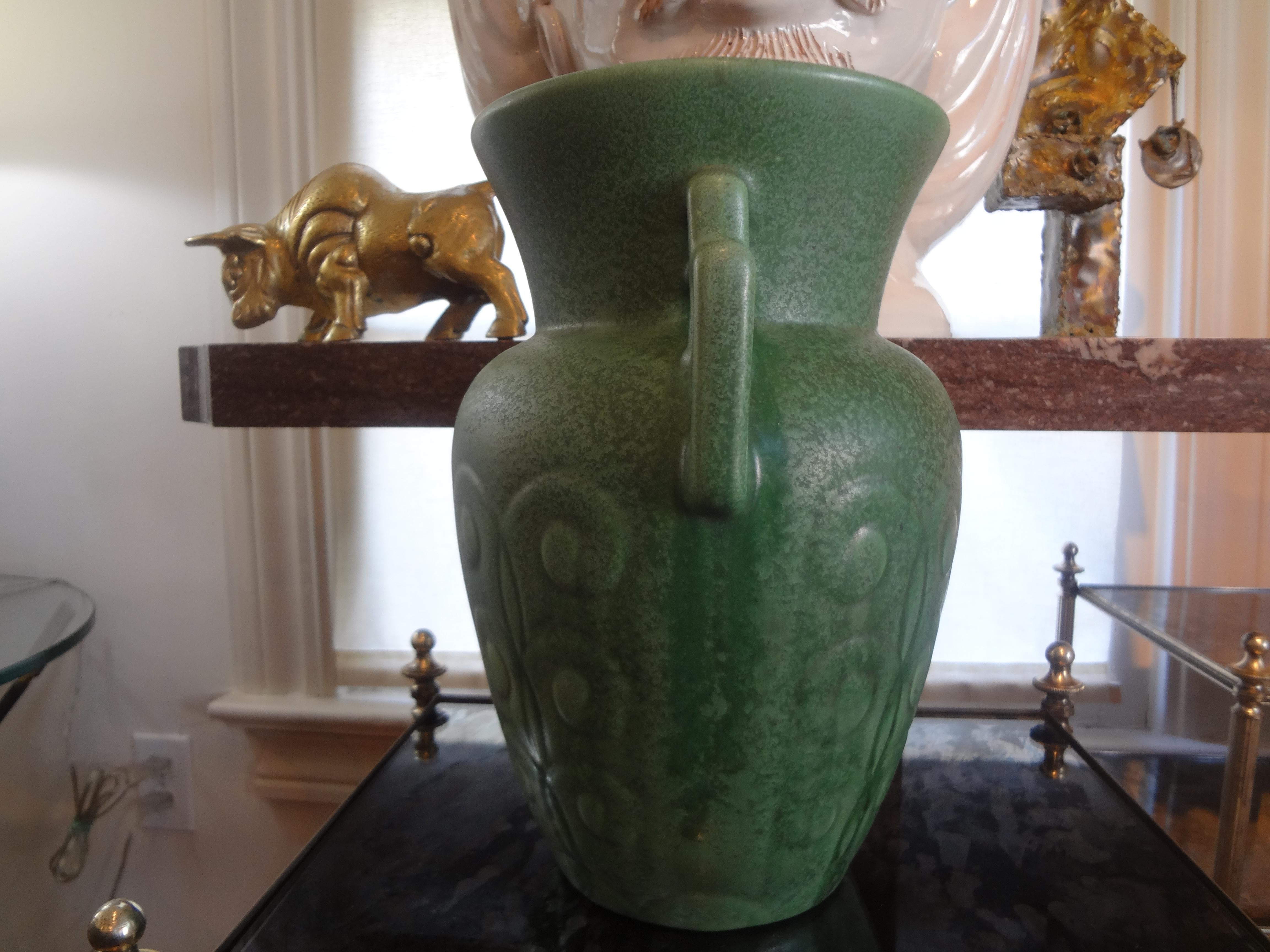 Stylized Art Deco Pottery Vase 1