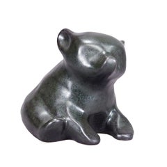 Stylized Bear Sculpture by Richard Lindh for Arabia Finland