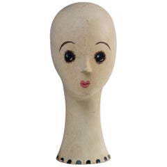 Stylized Mannequin Hat Stand, 1950s