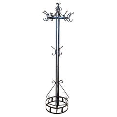 Stylized Metal Coat Stand from the 20th Century