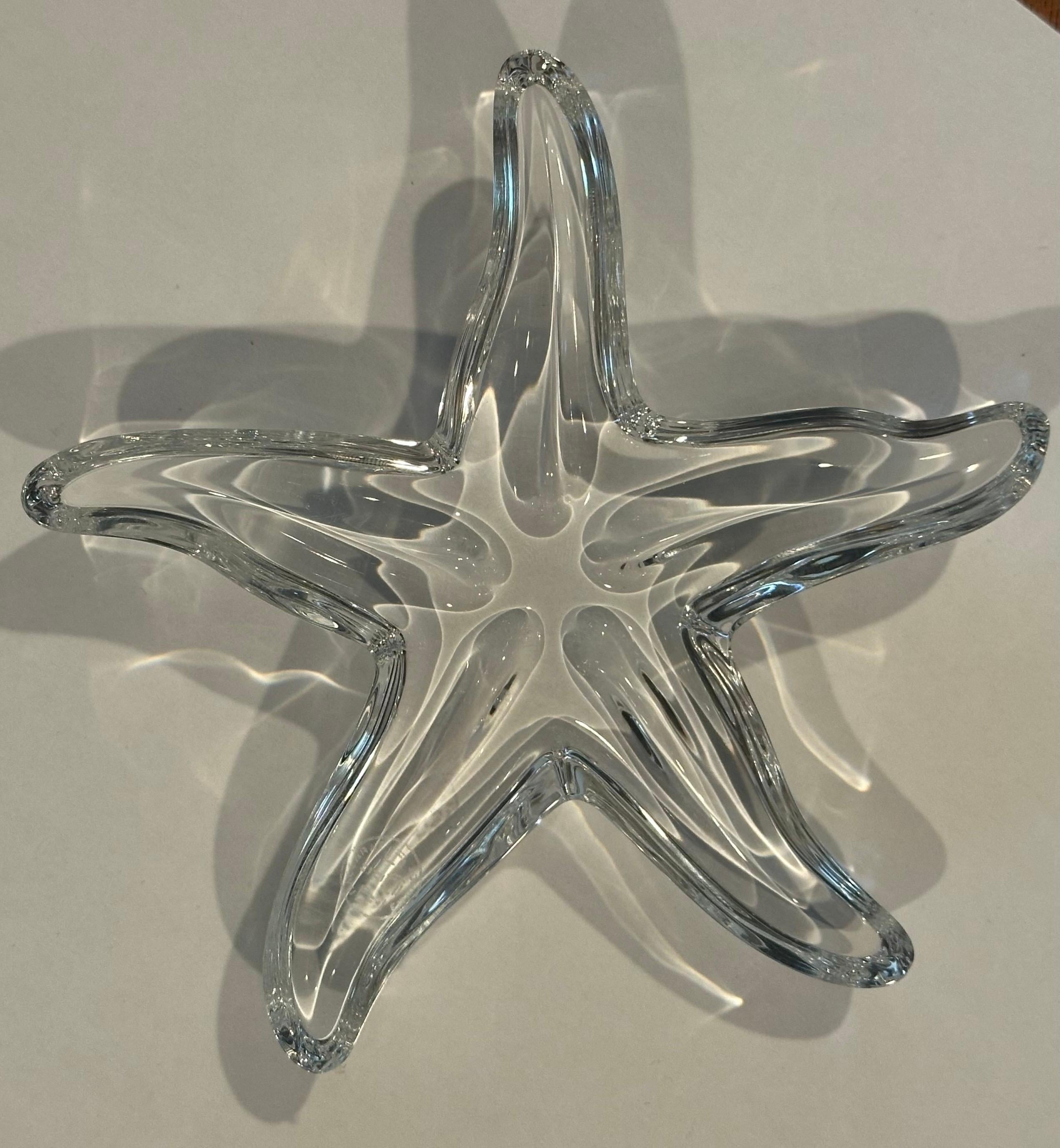 Scultura di stella marina stilizzata / Fermacarte di Baccarat in vendita 5