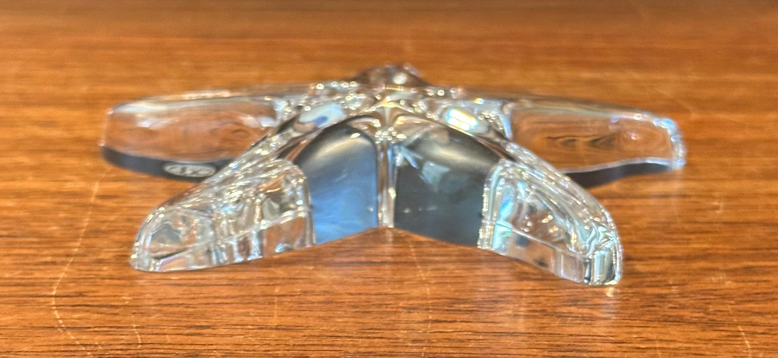 Scultura di stella marina stilizzata / Fermacarte di Baccarat in vendita 3